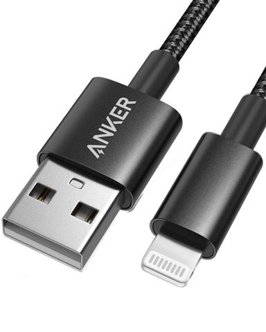 Anker Premium Nylon Lightning Cable 2-Pack 6ft