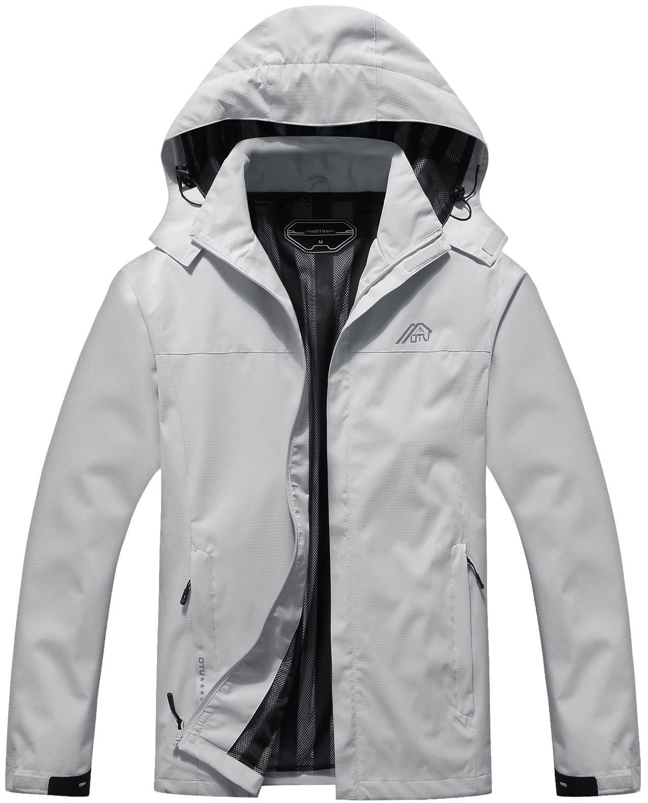 OTU Men's Lightweight Rain Jacket