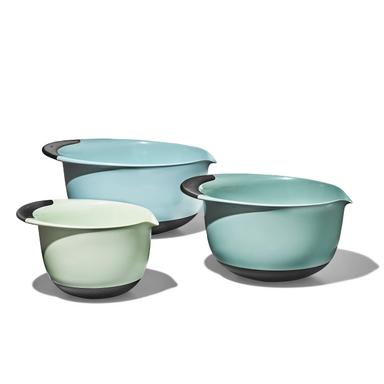 OXO Good Grips 3-Piece Plastic Mixing Bowl Set