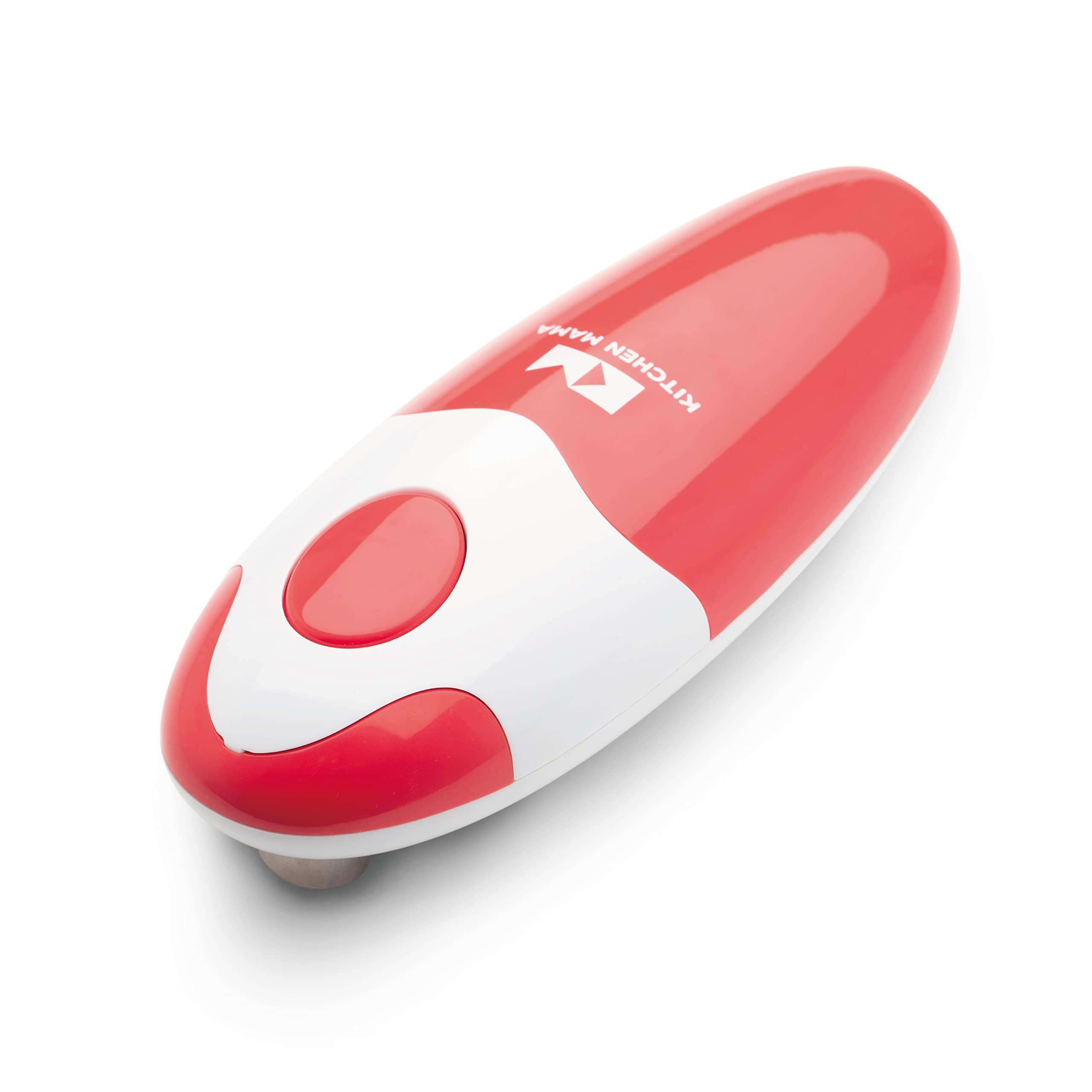 Kitchen Mama Auto Electric Can Opener in Red