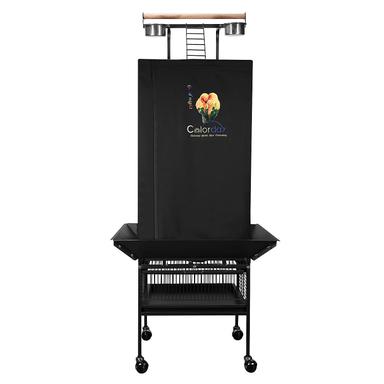 Colorday Good Night Bird Cage Cover, 61" Black | Mubboo