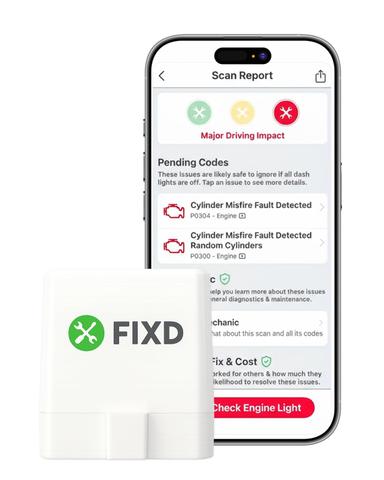 FIXD Bluetooth OBD2 Scanner | Mubboo