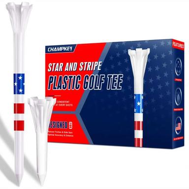 CHAMPKEY 5-Prong Plastic Golf Tees, 120 Pack | Mubboo