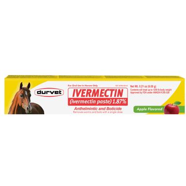 Durvet Ivermectin Paste Dewormer (6.08g) | Mubboo