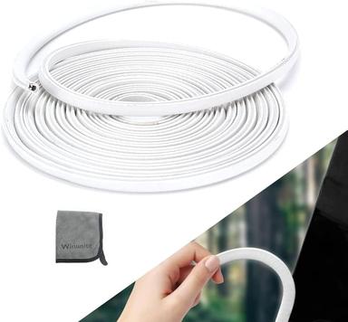 Winunite 32.8ft Car Door Edge Guards, White