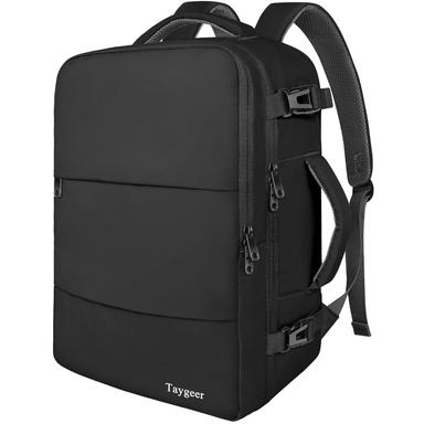 Taygeer Travel Laptop Backpack for Men Women (Black) | Mubboo