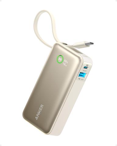Anker Nano Power Bank 10000mAh 30W Eco with Built-in USB-C Cable