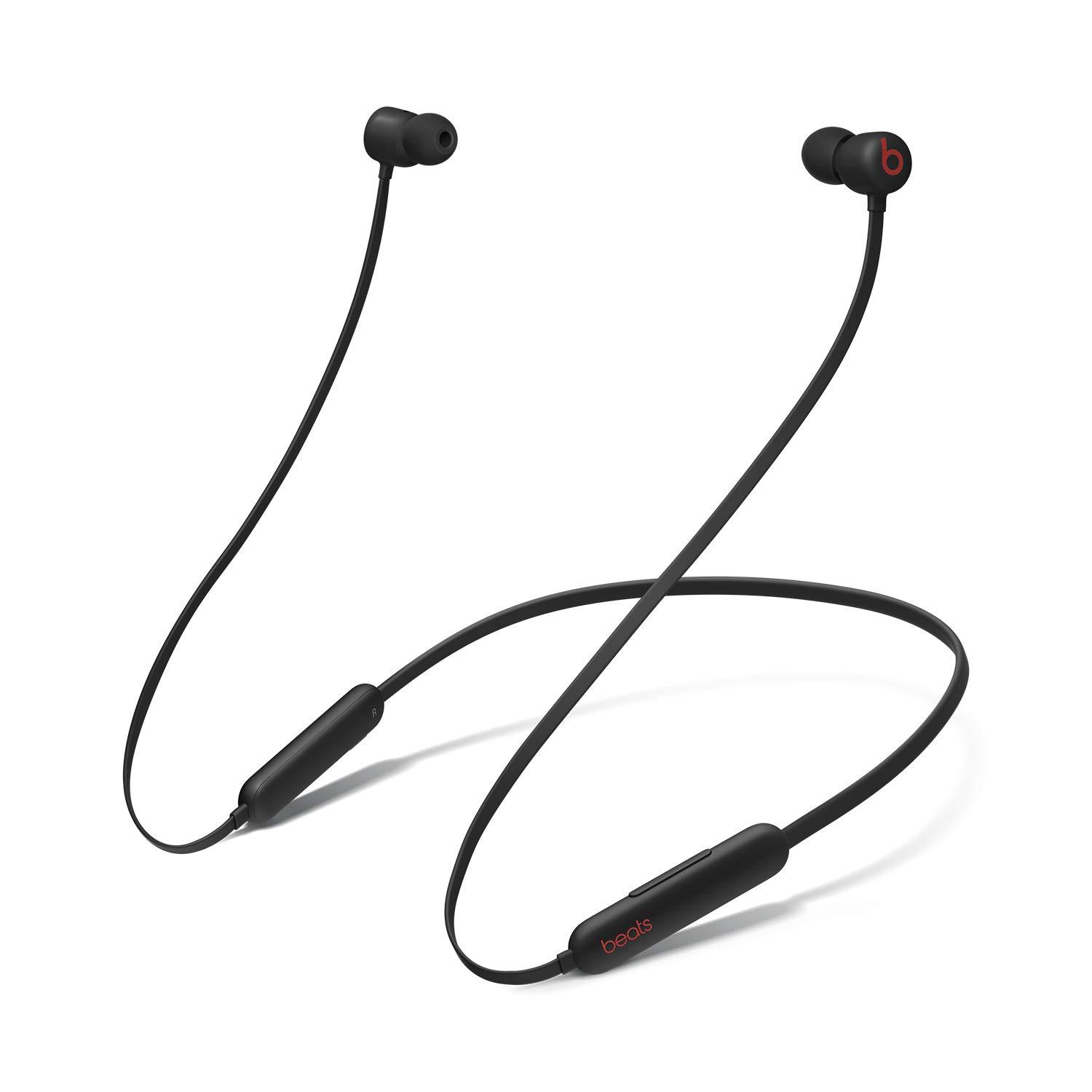 Beats Flex Wireless Earbuds in black with magnetic clasp and Apple W1 chip