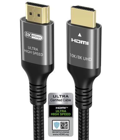 Ubluker Certified 8K HDMI Cable
