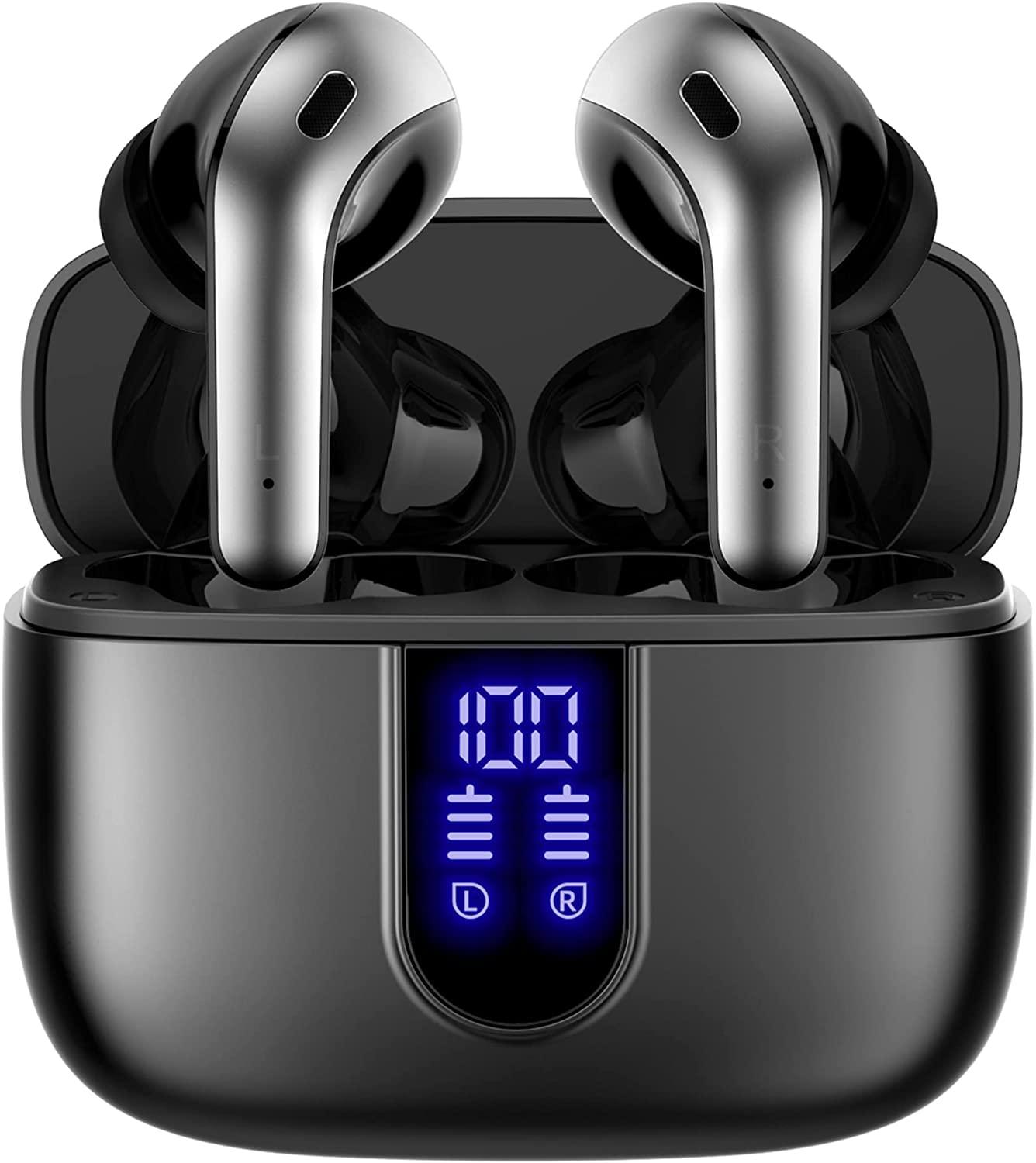 TAGRY True Wireless Earbuds in charging case