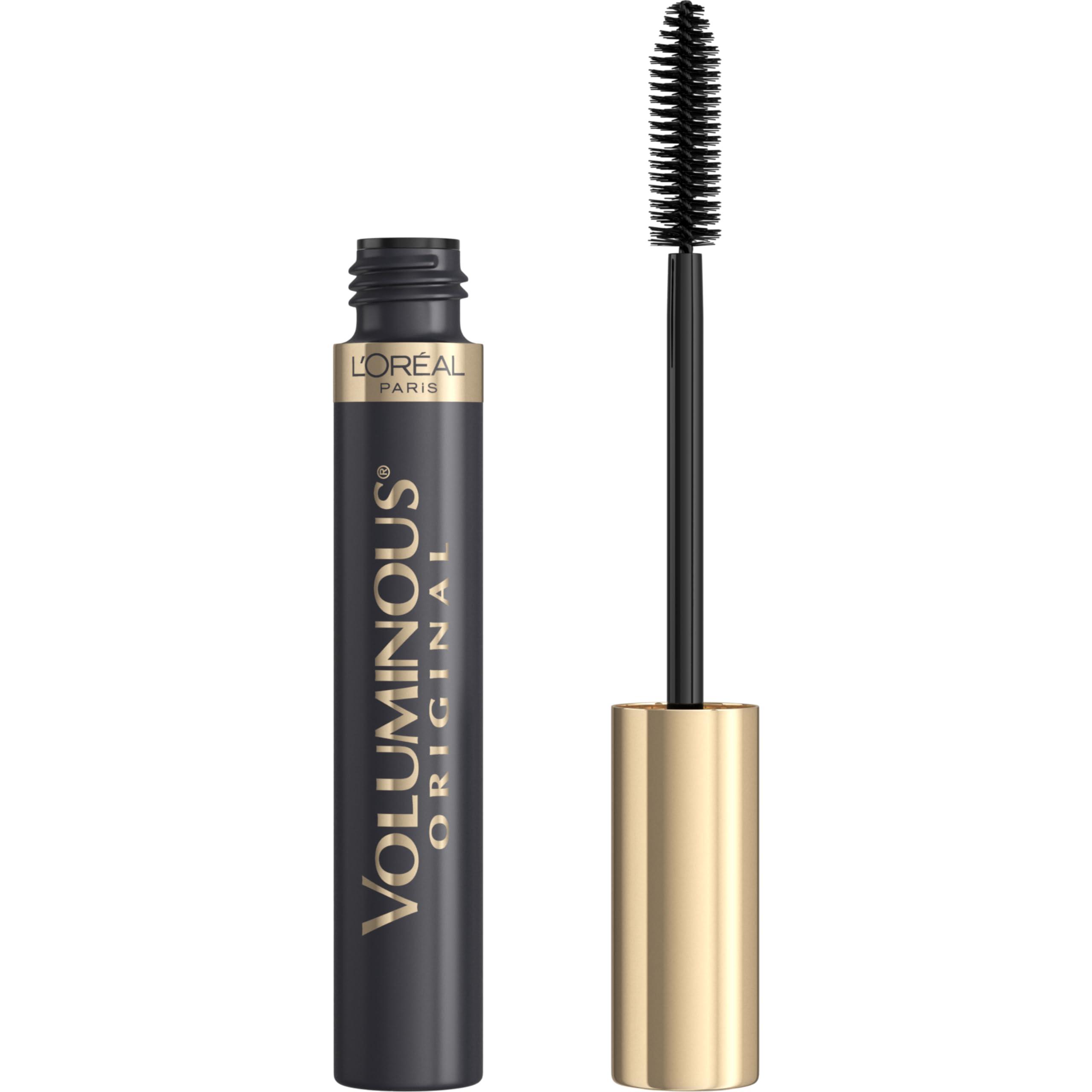 L'Oreal Paris Voluminous Mascara in Black Brown, tube and wand