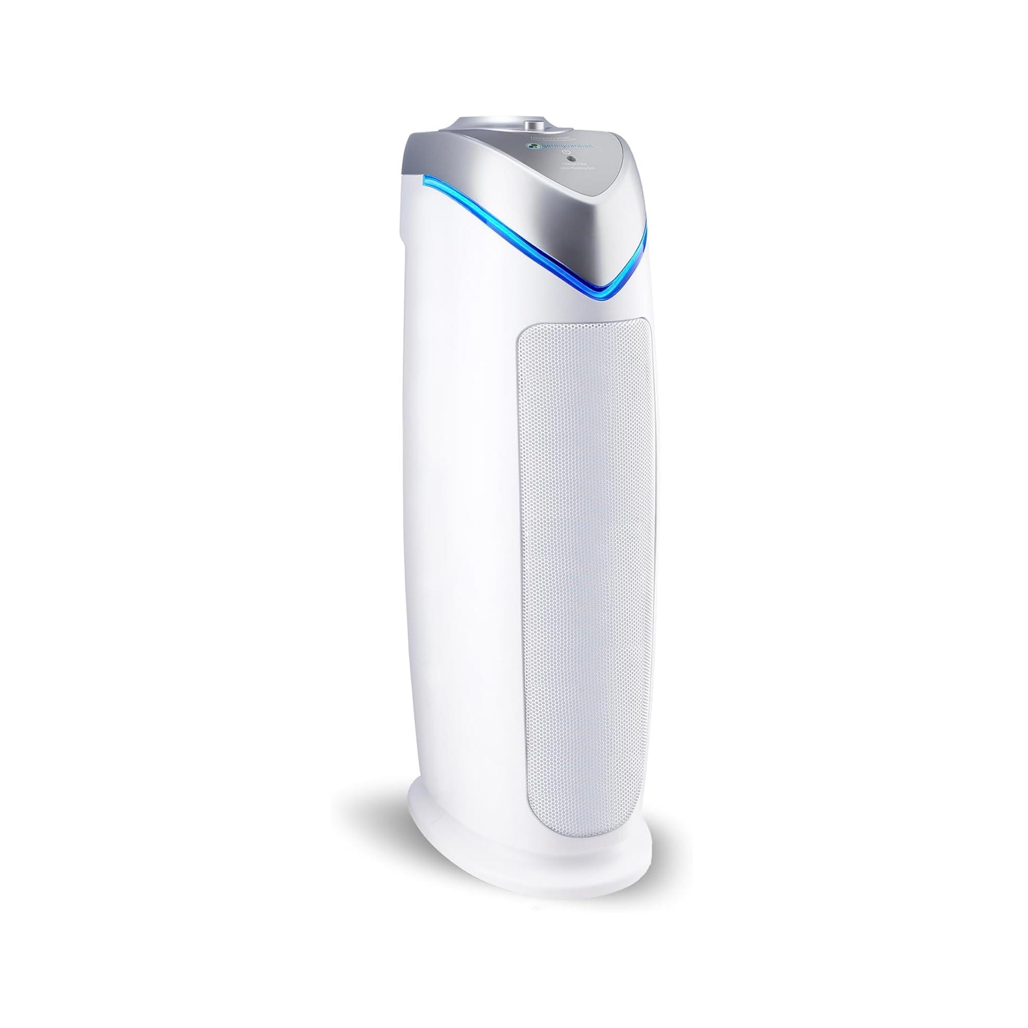 GermGuardian AC4825W air purifier tower in white
