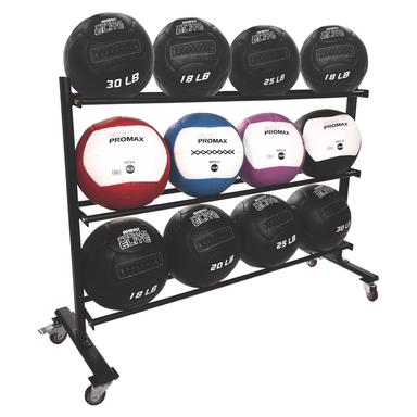 Champion Sports Three-Tier Ball Storage Rack