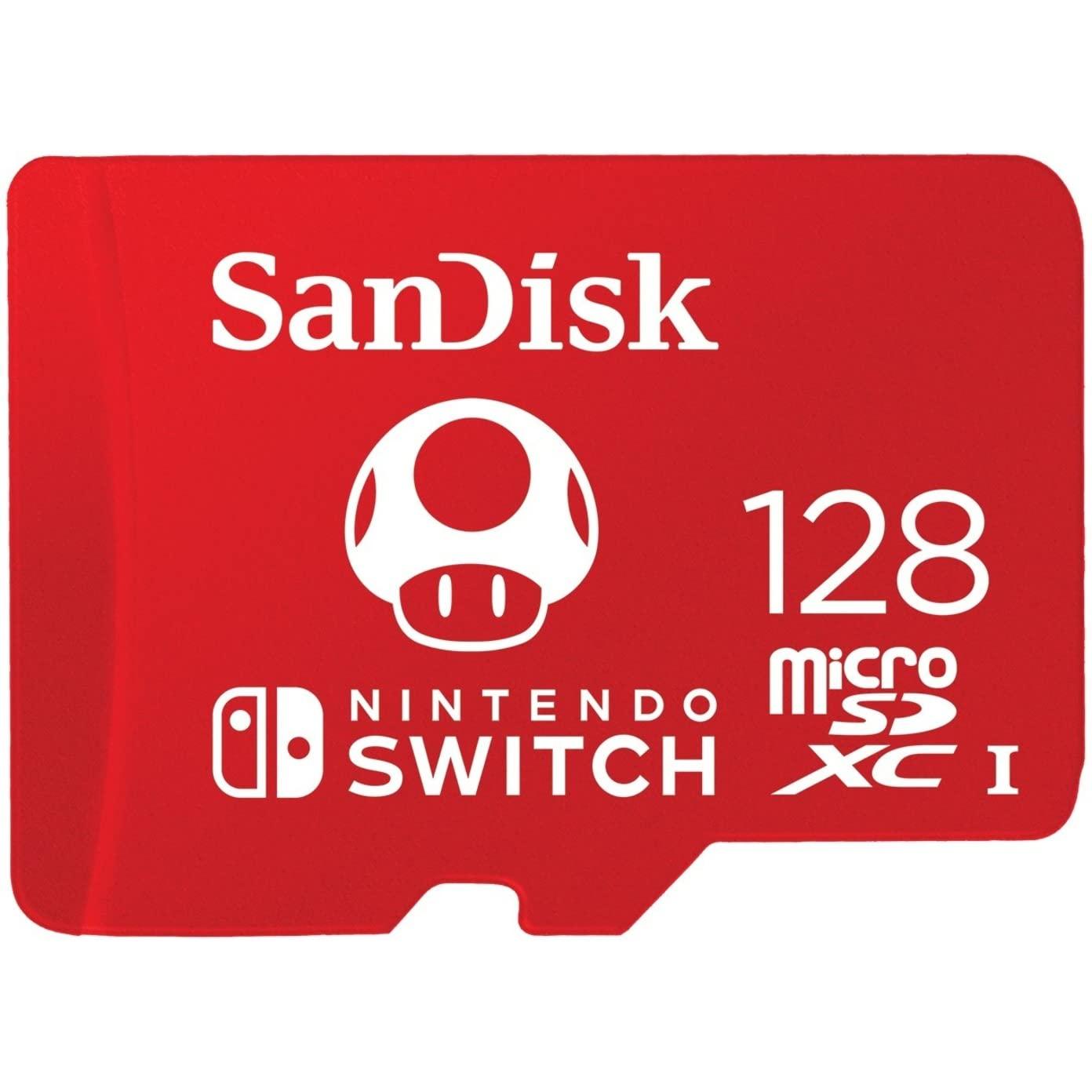 SanDisk 128GB microSDXC card for Nintendo Switch