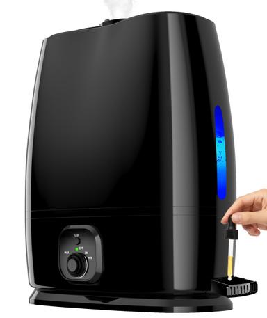 Everlasting Comfort 6L Humidifier for Bedroom, Quiet 50HR No-Filter