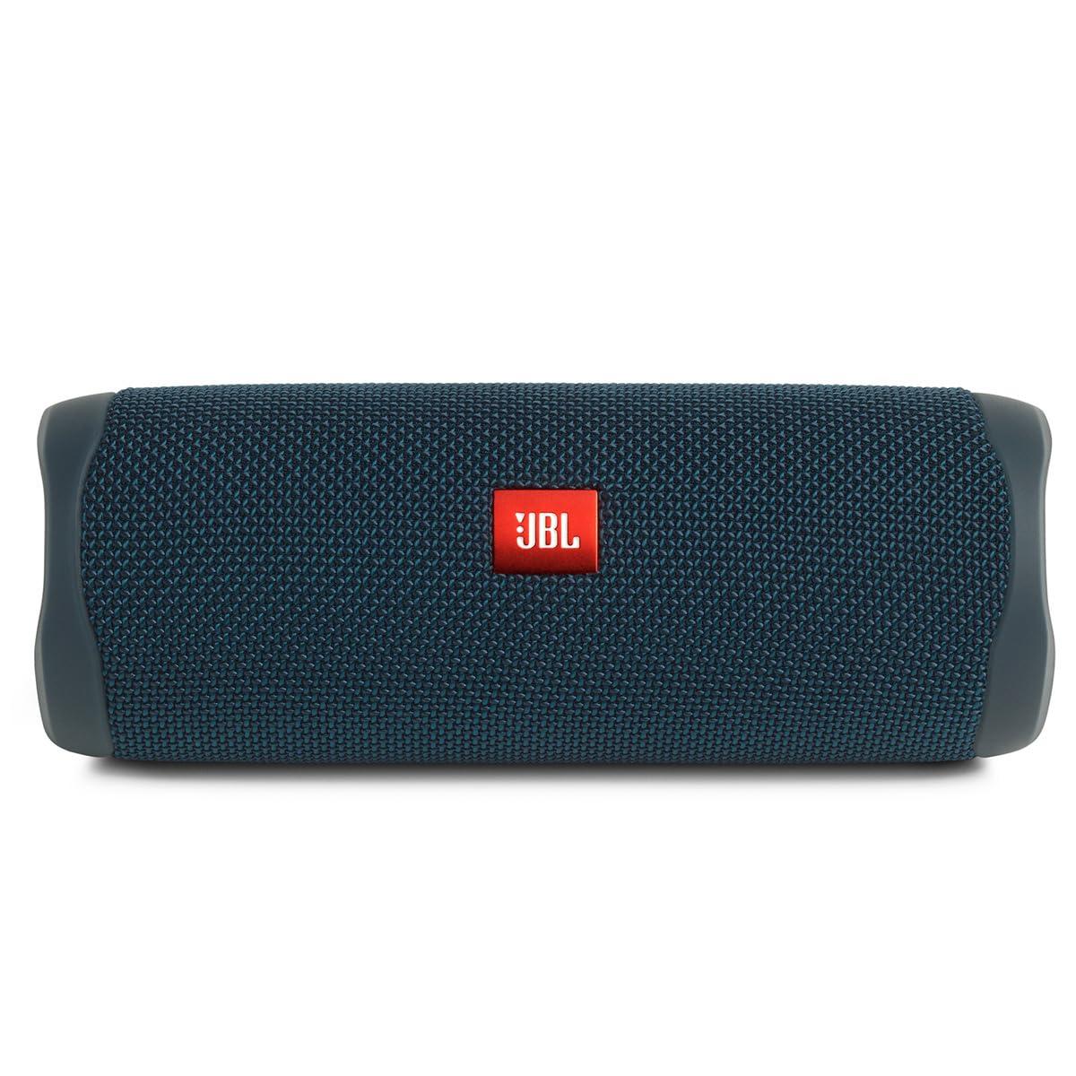JBL FLIP 5 waterproof portable Bluetooth speaker in blue