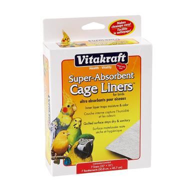 Vitakraft Cage Liners (7 Count, 20"x18") | Mubboo