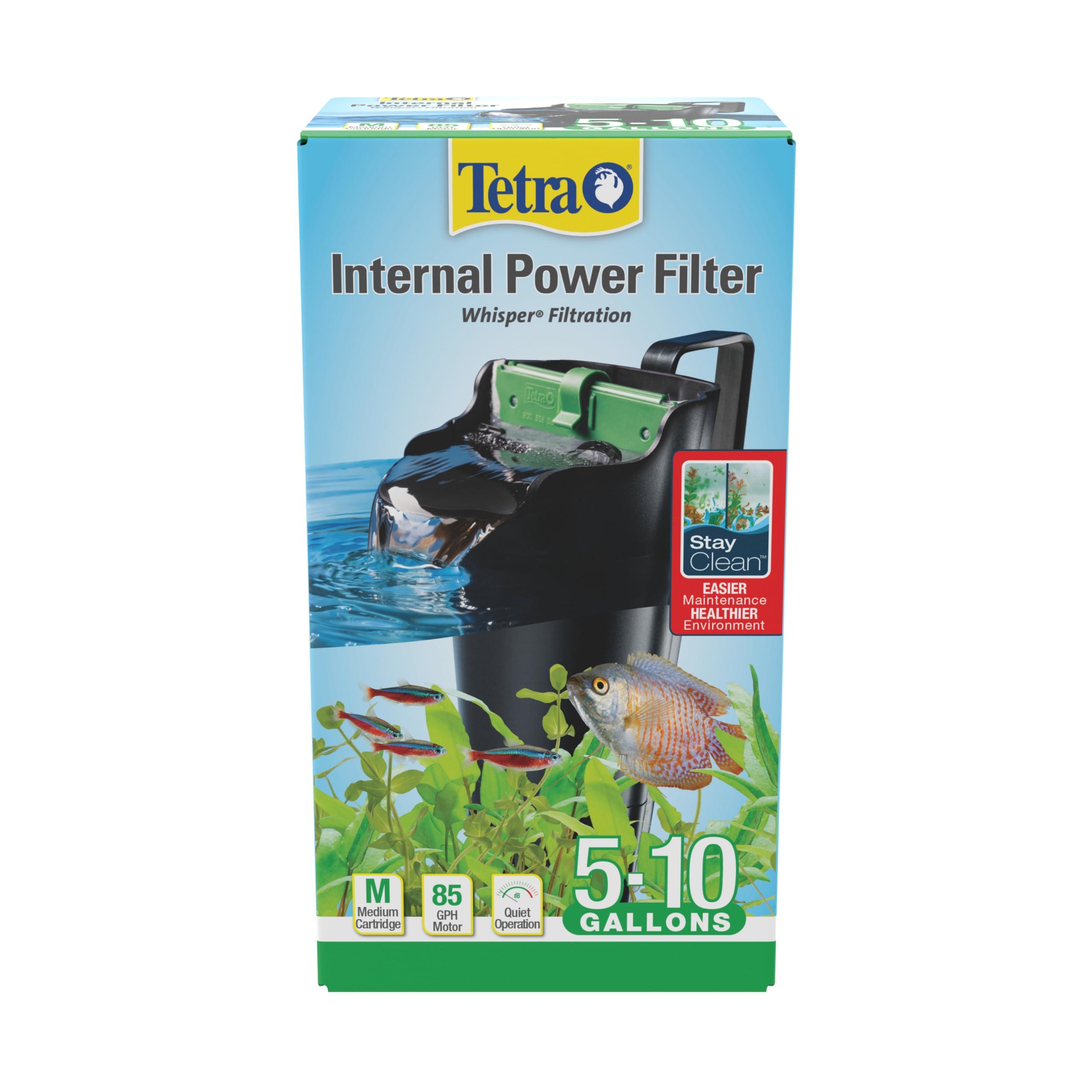 Tetra Whisper Internal Power Filter for 5-10 gallon aquariums