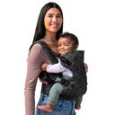 Infantino Flip 4-in-1 Baby Carrier Convertible Ergonomic, Black Leopard | Mubboo