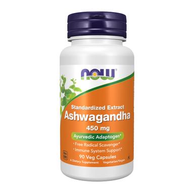 NOW Foods Ashwagandha 450mg Standardized Extract