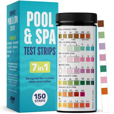 JNW 7-in-1 Pool Test Strips