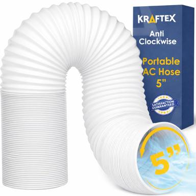 Kraftex Portable AC Exhaust Hose (5" Diameter, Anti-Clockwise) | Mubboo