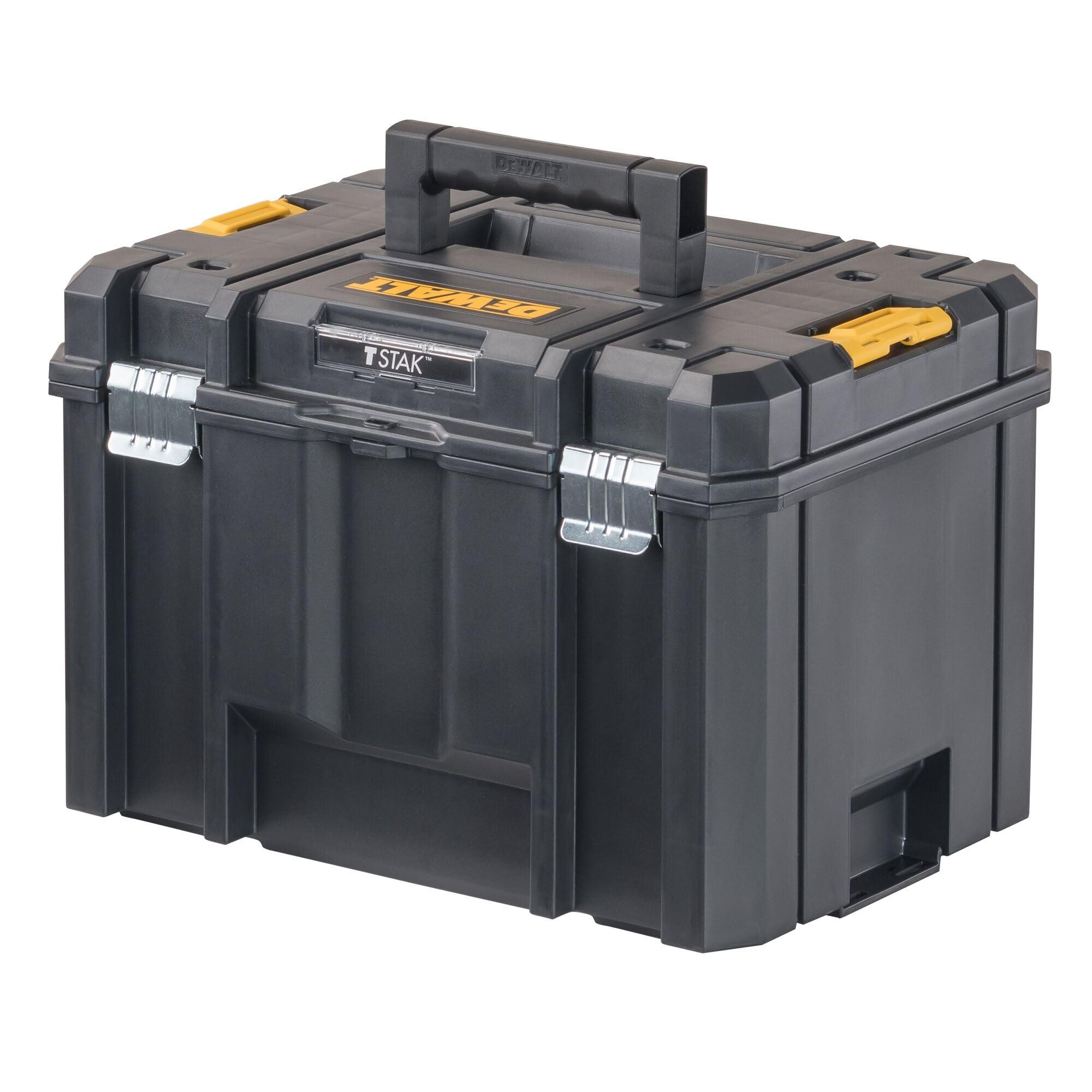 DEWALT TSTAK Tool Box with removable tray