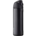 Owala FreeSip Insulated Stainless Steel Water Bottle with Straw, BPA-Free Sports Water Bottle, Great for Travel, 24 Oz, Very, Very Dark | Mubboo