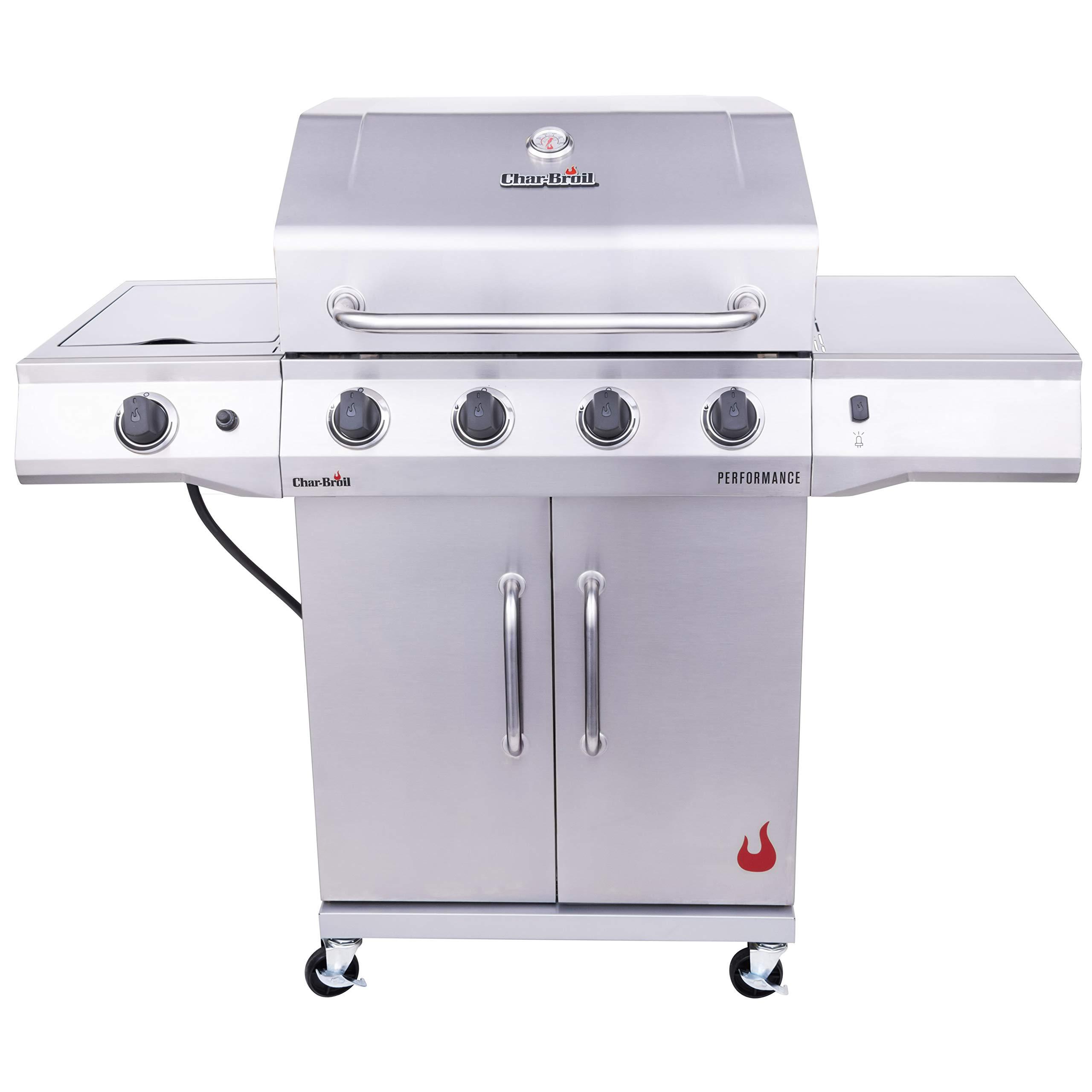 CharBroil Performance Series Convective 4-Burner Gas Grill with Side Burner
