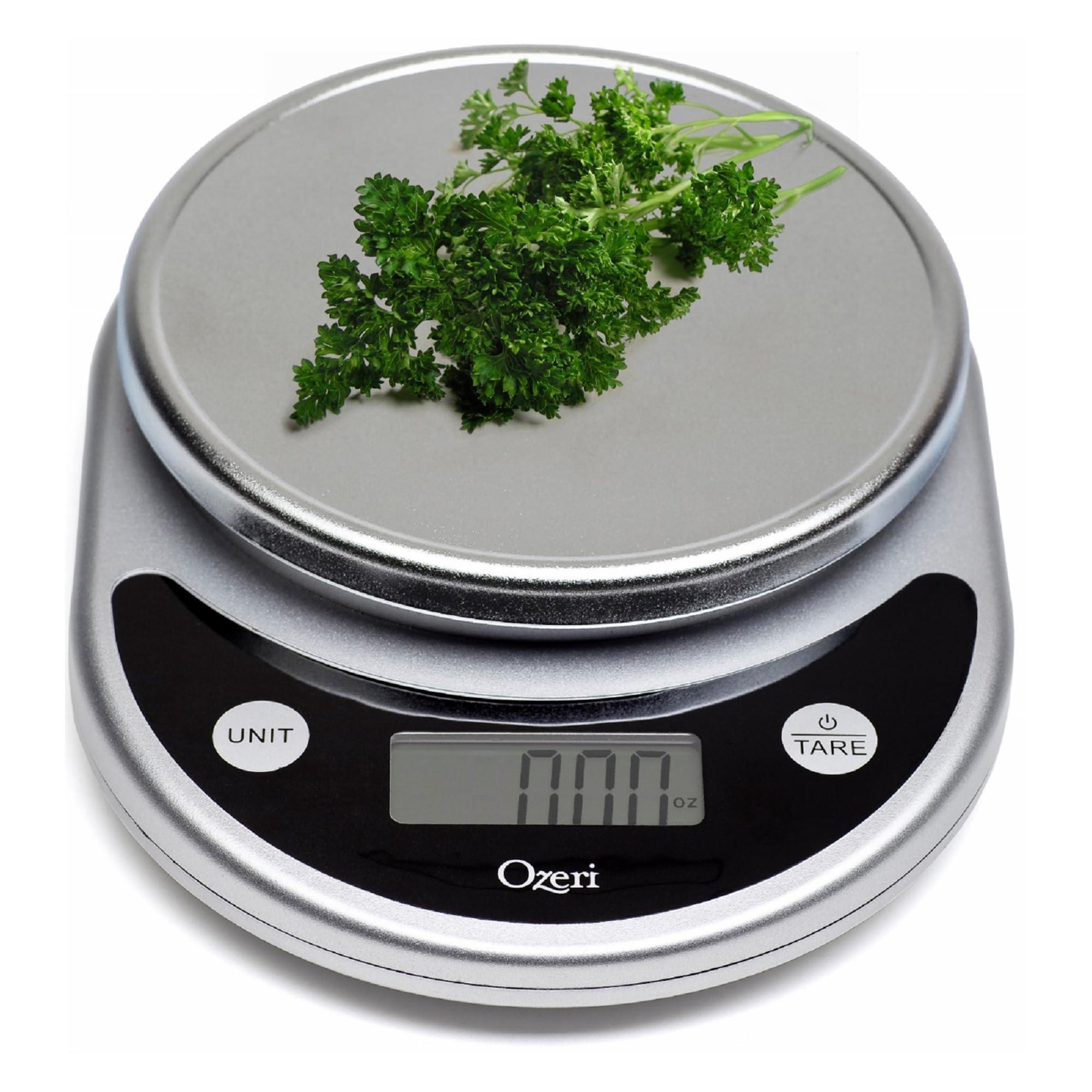 Ozeri Pronto Digital Kitchen Scale on countertop