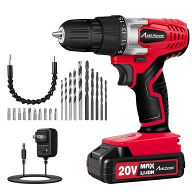 AVID POWER 20V Cordless Drill Set