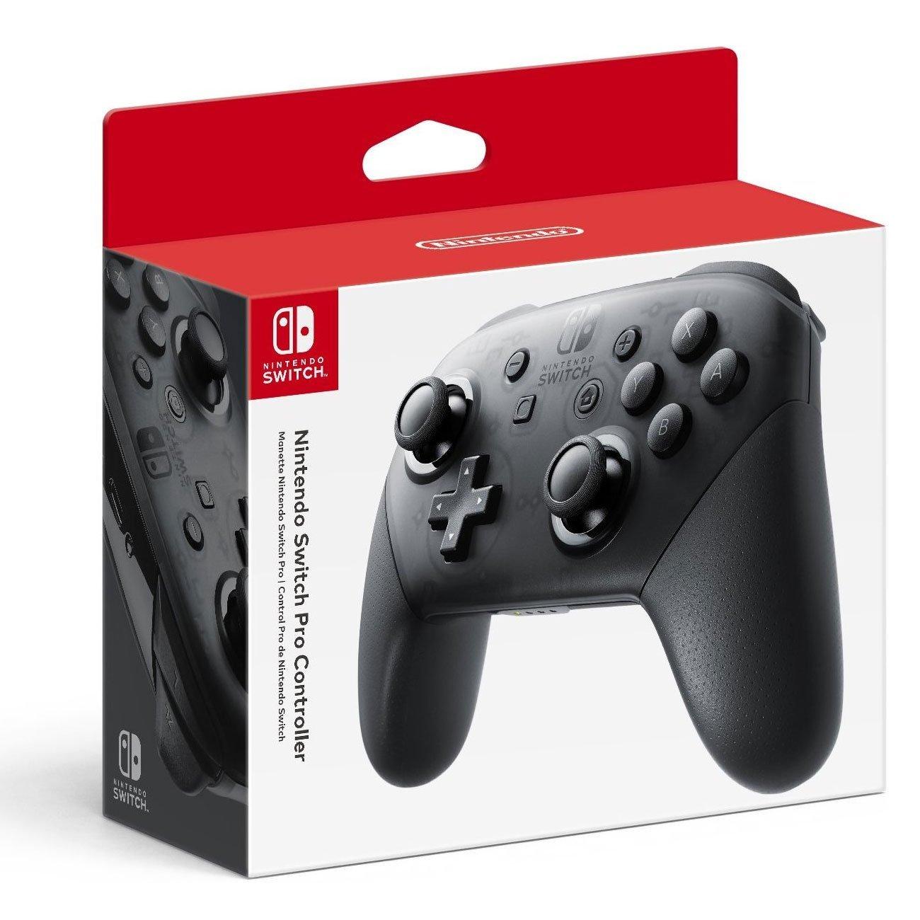 Nintendo Switch Pro Controller on white background