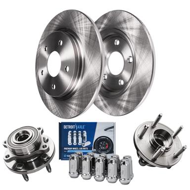 Detroit Axle Rear Brake Kit for Ford Taurus/Flex/Edge, Lincoln MKS/MKT