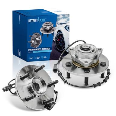 Detroit Axle - Pair Front Wheel Bearing Hubs for Dodge Ram 1500 | Mubboo