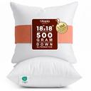 Utopia Bedding 18x18 Pillow Inserts (Set of 2) | Mubboo