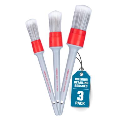 Chemical Guys All in the Details Interior Detailing Brush Set