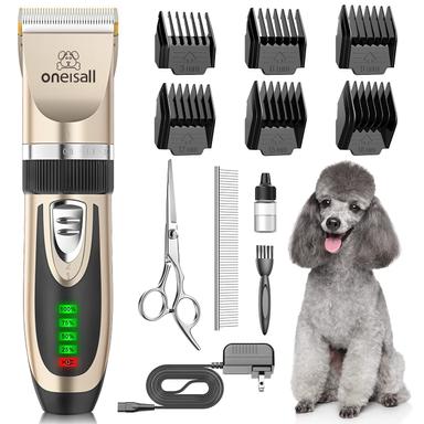 oneisall Ultra-Quiet Dog Grooming Kit