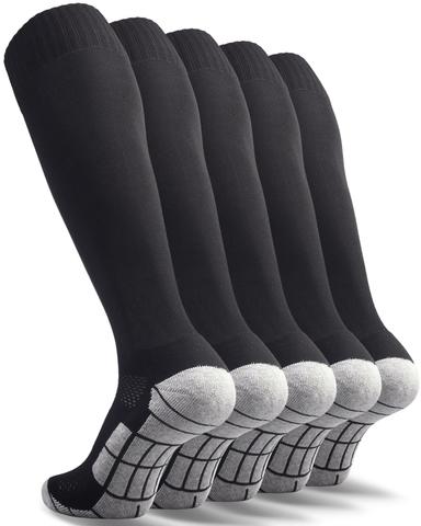 CWVLC Men's Football Socks 5 Pairs | Mubboo