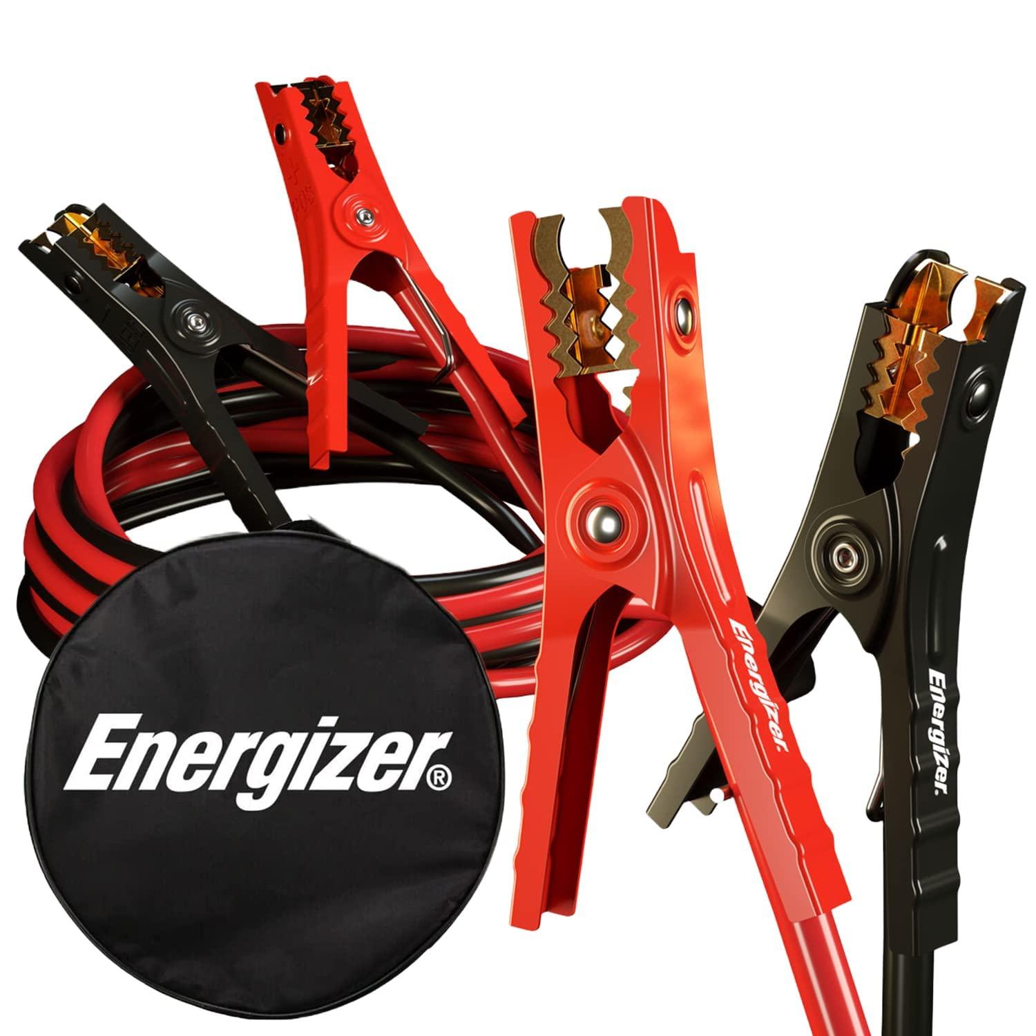 Energizer 16-foot 6-gauge jumper cables with carrying bag