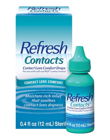REFRESH CONTACTS Contact Lens Comfort Drops | Mubboo