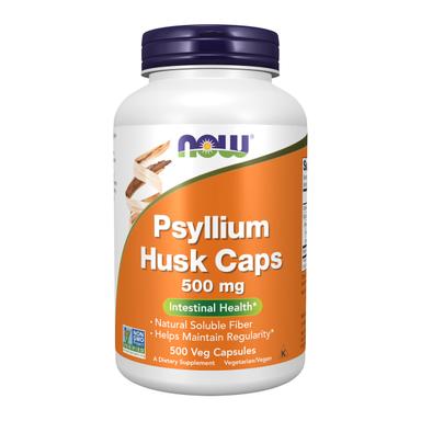 NOW Foods Psyllium Husk Caps 500 mg – 500 Caps