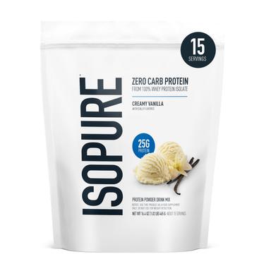 Isopure Zero Carb Whey Isolate, Creamy Vanilla