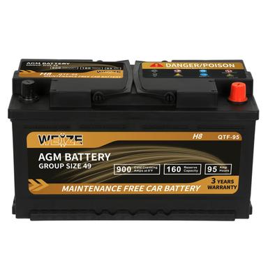 Weize Platinum AGM Battery BCI Group 49 | Mubboo