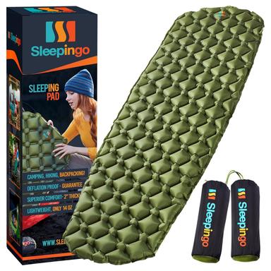Sleepingo Lightweight Sleeping Mat, 2-Pack