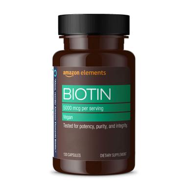 Amazon Elements Vegan Biotin 5,000 mcg
