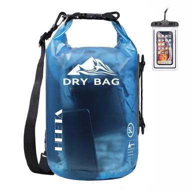 HEETA Waterproof Dry Bag (5L) with Phone Case