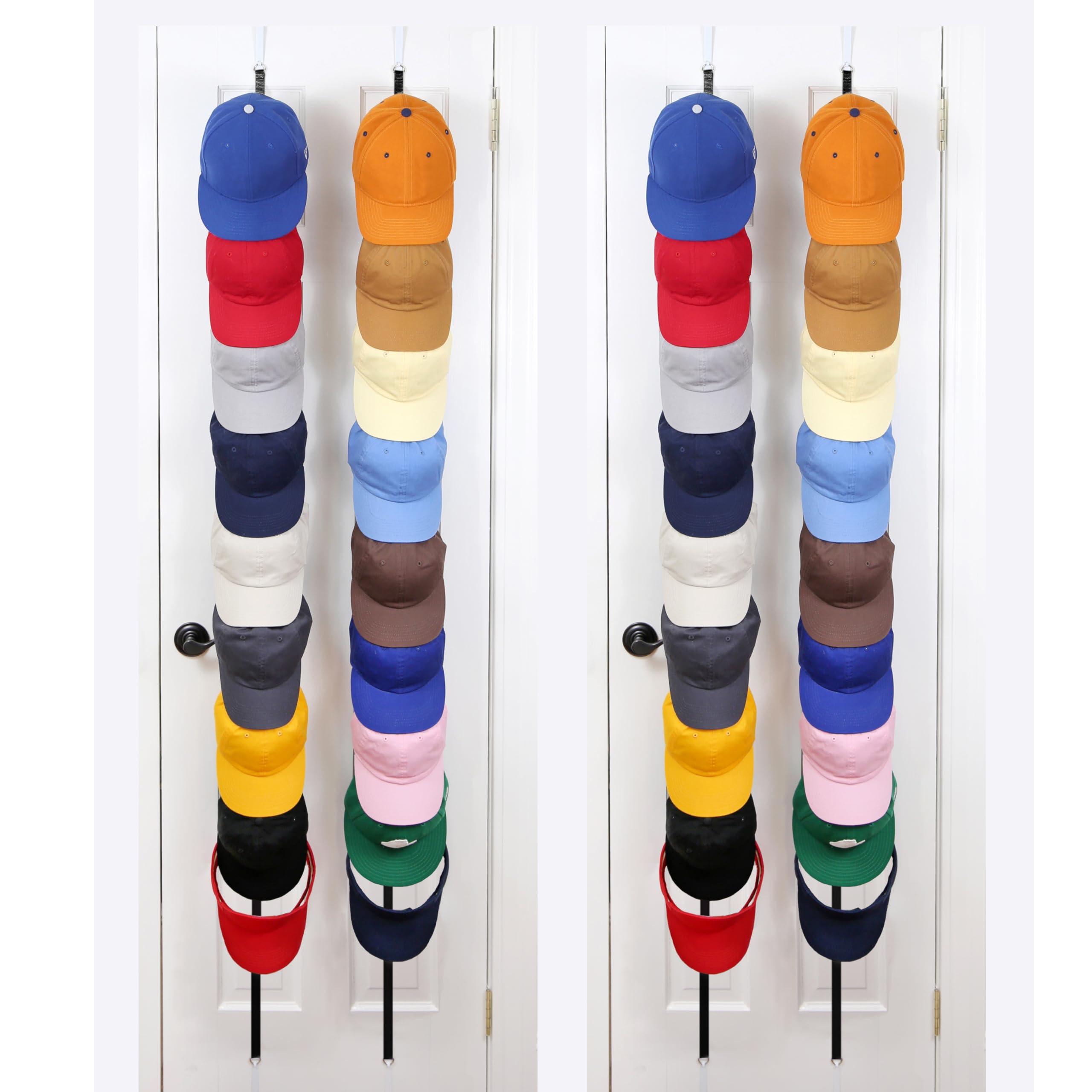 Perfect Curve CapRack 2-Pack over-the-door hat rack