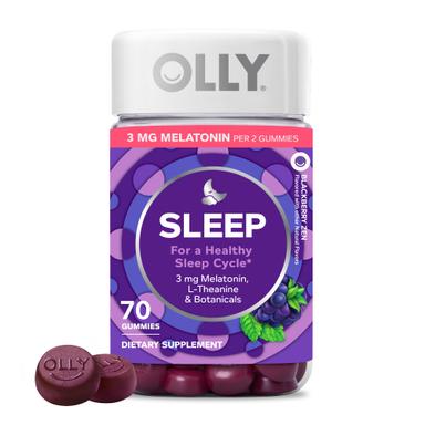 OLLY Sleep Gummy with Melatonin, L-Theanine & Chamomile