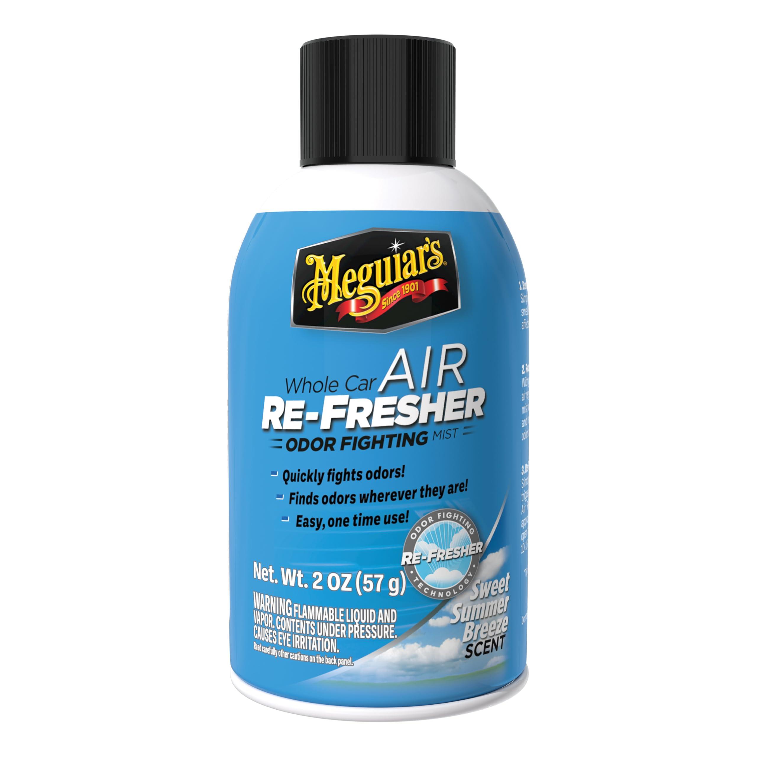 Meguiar's Whole Car Air Refresher Summer Breeze spray can