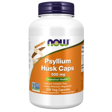 NOW Foods Psyllium Husk Caps 200 mg